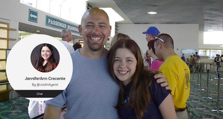 Jennifer Crecente y su padre, Drew. 