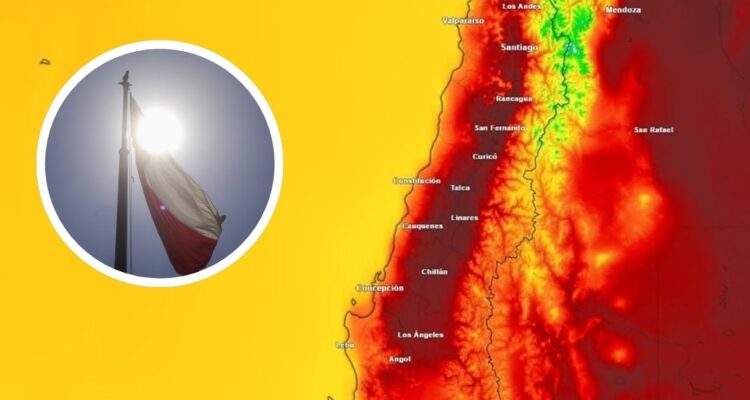 El pronóstico del tiempo y advertencias meteorológicas anuncian calor y altas temperaturas en 4 regiones de Chile, cuándo cuánto y dónde.