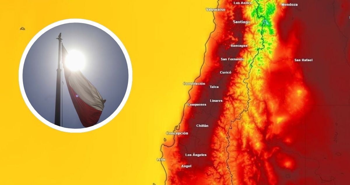 El pronóstico del tiempo y advertencias meteorológicas anuncian calor y altas temperaturas en 4 regiones de Chile, cuándo cuánto y dónde.