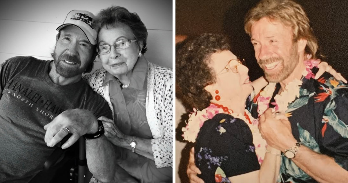 Chuck Norris anuncia la muerte de su madre a los 103 años: “Hasta que nos volvamos a encontrar”