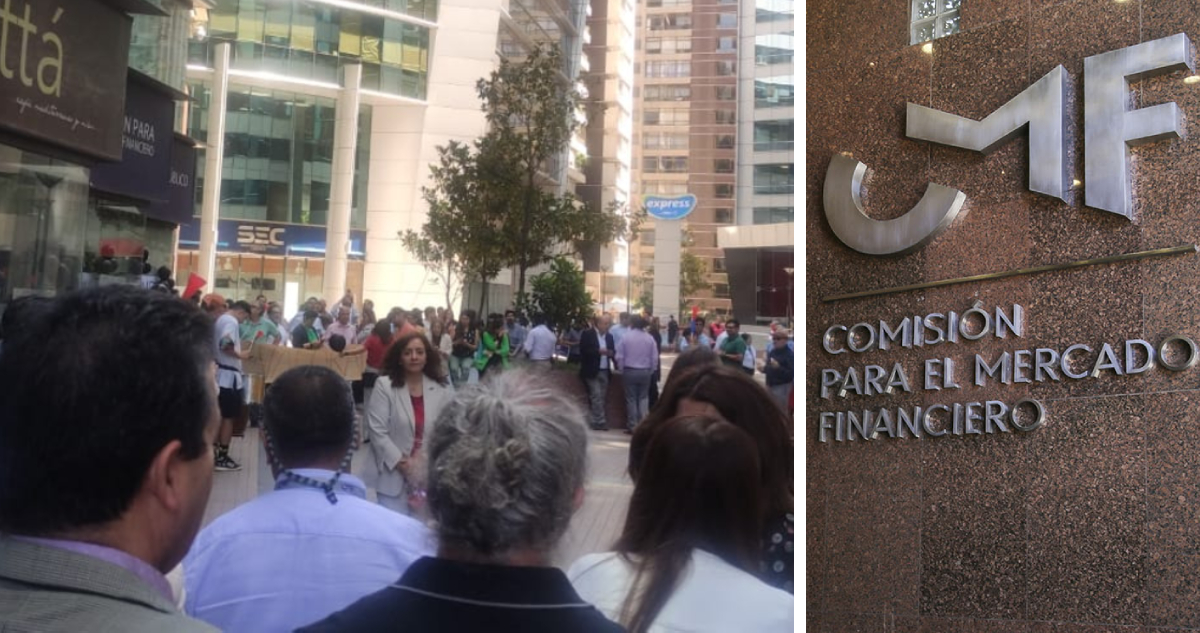 Funcionarios de la CMF inician movilización: apuntan a solicitud de promociones y teletrabajo