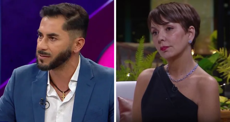 Johnny Herrera y Francisca García Huidobro en referencia a denuncias al CNTV durante noviembre
