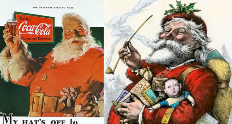 ¿Es cierto que Coca Cola dio el color rojo al Viejito Pascuero? Este es el origen de su imagen clásica