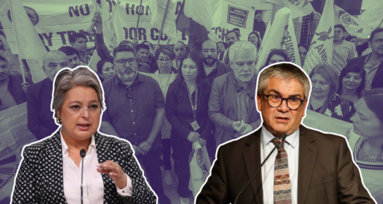 Comienzan negociaciones del Gobierno con funcionarios del sector público: mantendrían manifestaciones