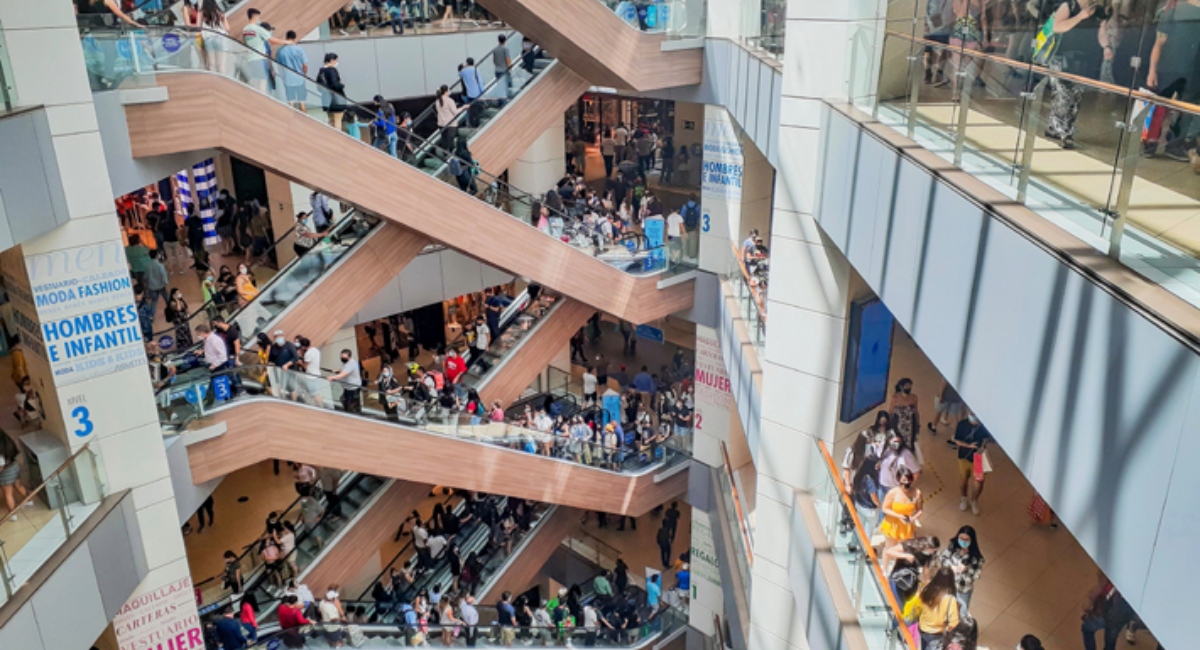 Compras navideñas en Chile