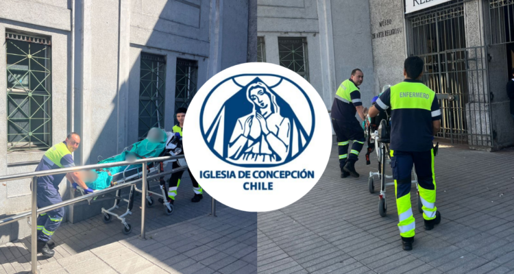 Iglesia por hombre quemado en catedral