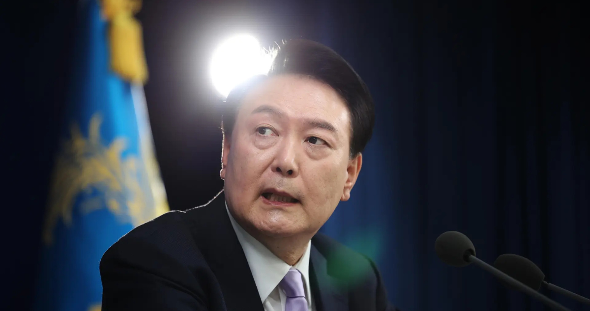 El presidente, Yoon Suk-yeol, en una fotografía de archivo