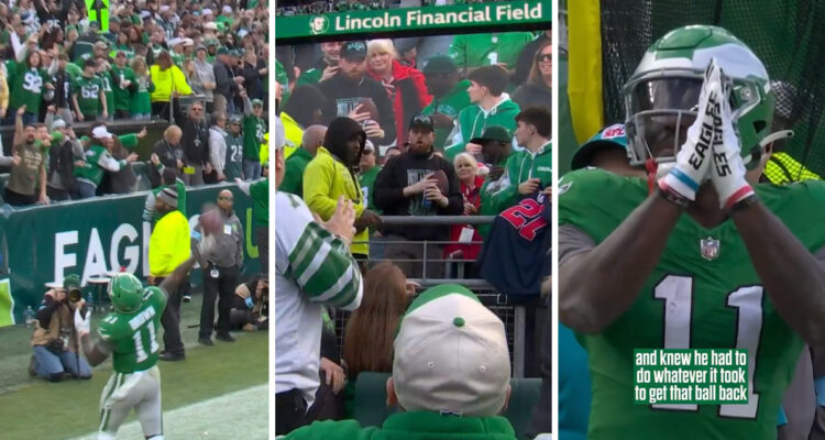 Crack de NFL regaló pelota a hincha y equipo se la quitó de las manos: fan tuvo final feliz