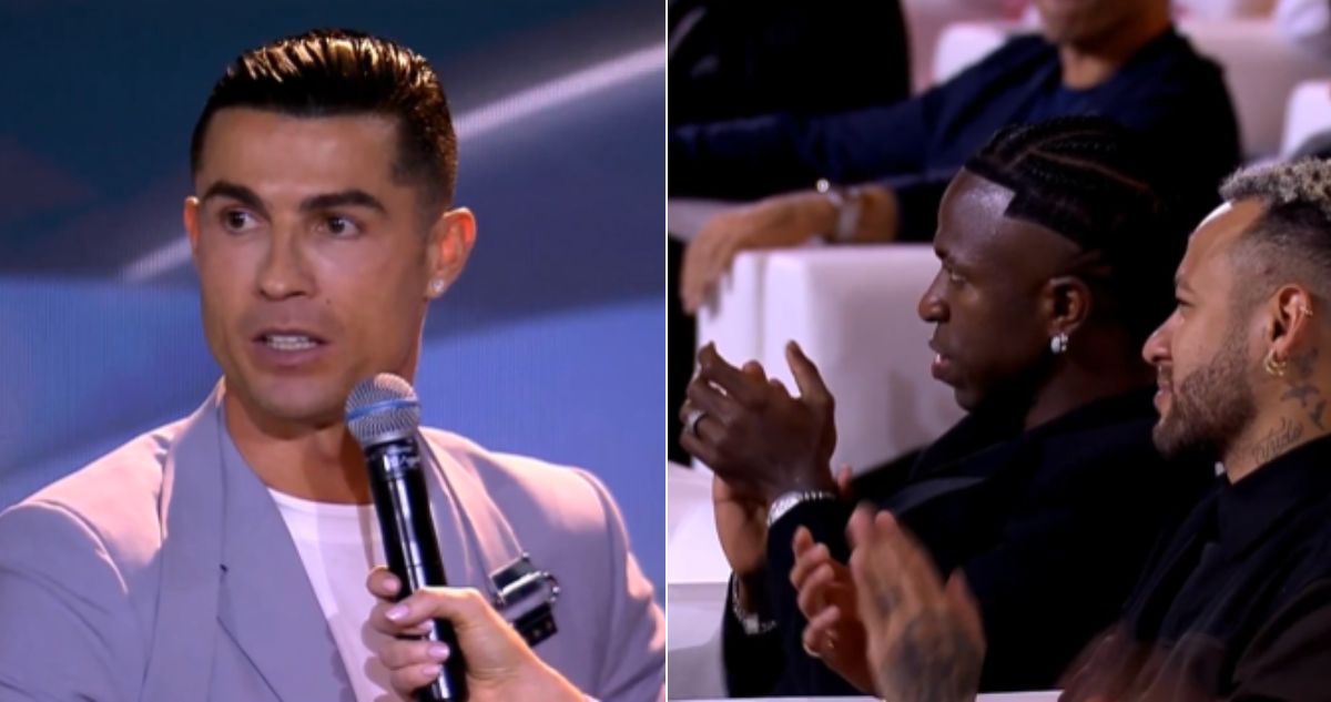 Cristiano Ronaldo aseguró que ya no cree en el Balón de Oro y detalló que Vinicius debió ganar la última edición
