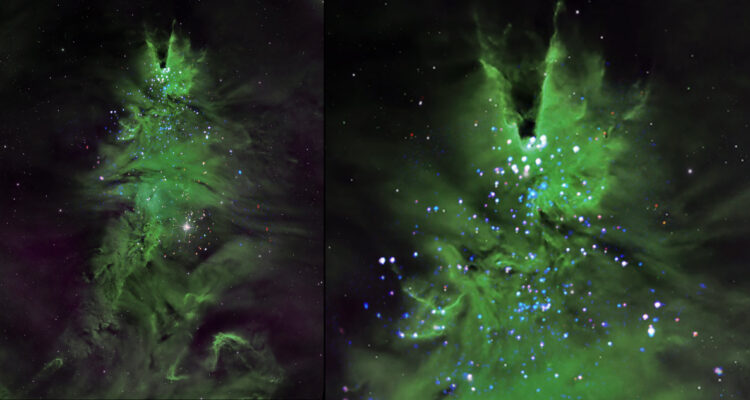 Árbol de Navidad cósmico