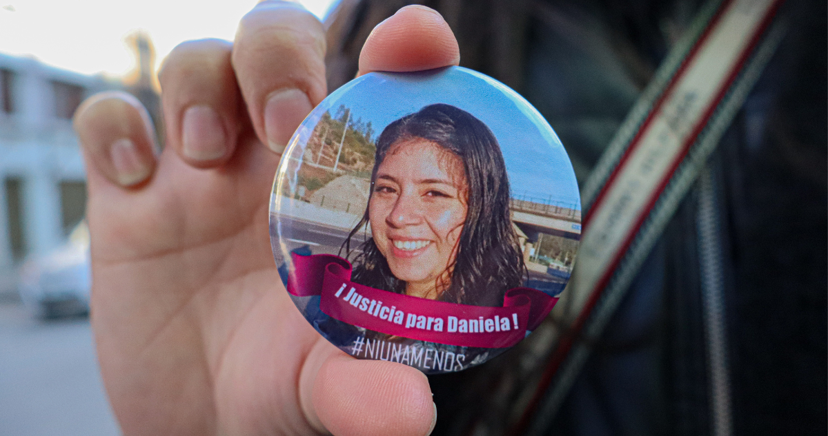 Imagen de Daniela Olate por traslado de cárcel de imputado por su homicidio