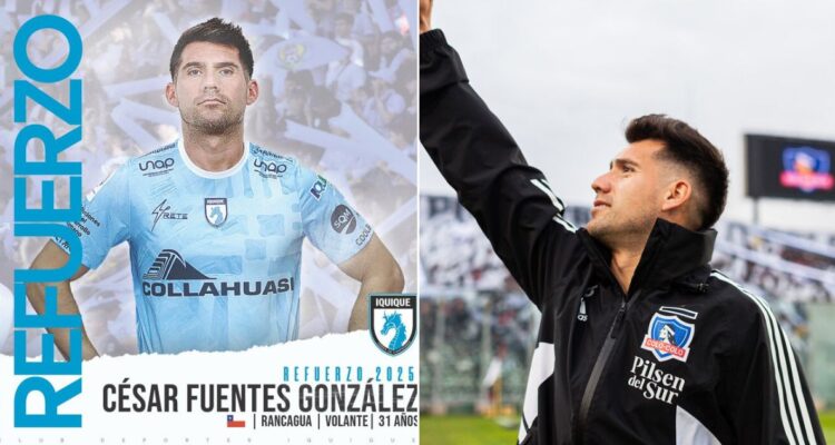 Deportes Iquique oficializa fichaje de César Fuentes
