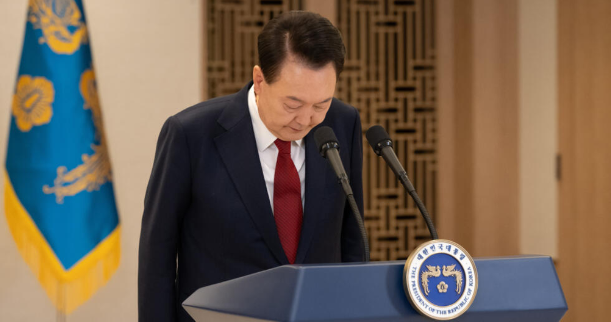 Destituyen al presidente de Corea del Sur por haber declarado la ley marcial