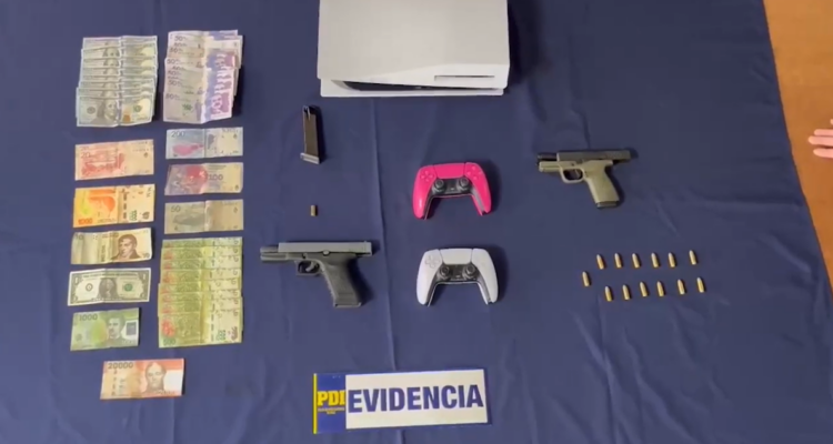 Dos detenidos por robo de un arsenal de armas en Colina: uno tiene 16 años