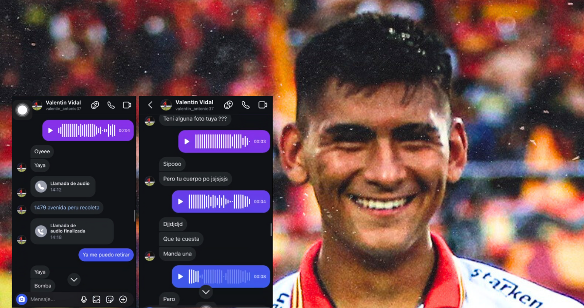 “Tení alguna foto?”: los mensajes entre futbolista detenido y menor (13) que lo acusa de violación