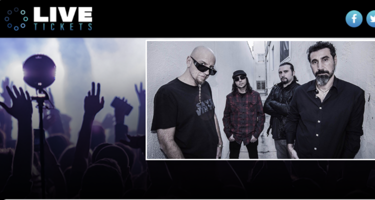 Sernac oficia a ticketera y productora por fallida preventa para concierto de System of a Down