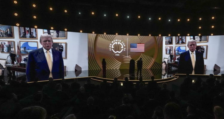 Donal Trump irrumpe en el Mundial de Clubes 2024.