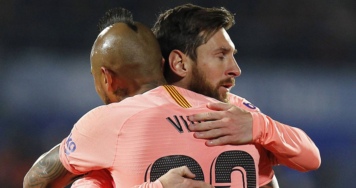Arturo Vidal eligió a Lionel Messi como voto principal en los the Best de la FIFA