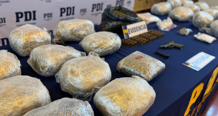 Droga incautada en Puerto Montt