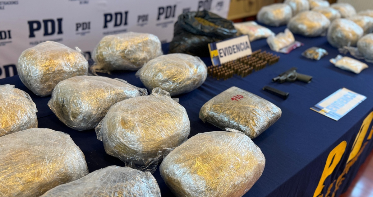 Droga incautada en Puerto Montt