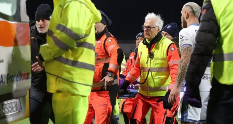 Un golpe con Dumfries posible causa del desplome de Edoardo Bove en el Fiorentina-Inter de Serie A