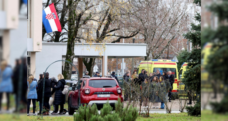 Joven asesina a un niño y hiere a otras 7 personas en un colegio en Croacia: sería exalumno