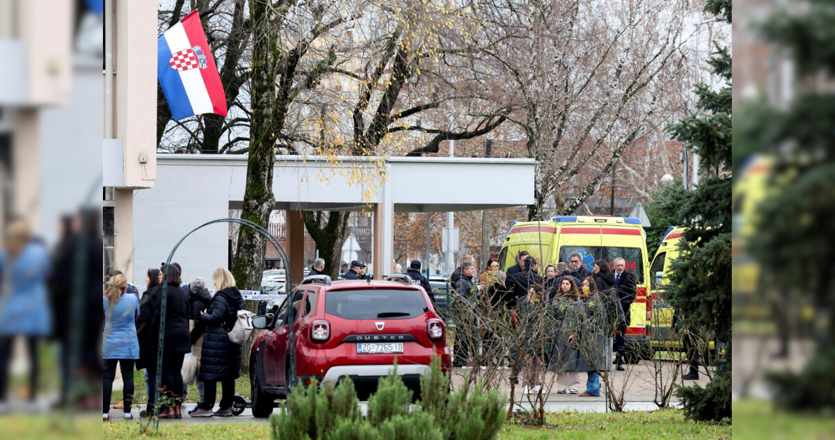 Joven asesina a un niño y hiere a otras 7 personas en un colegio en Croacia: sería exalumno