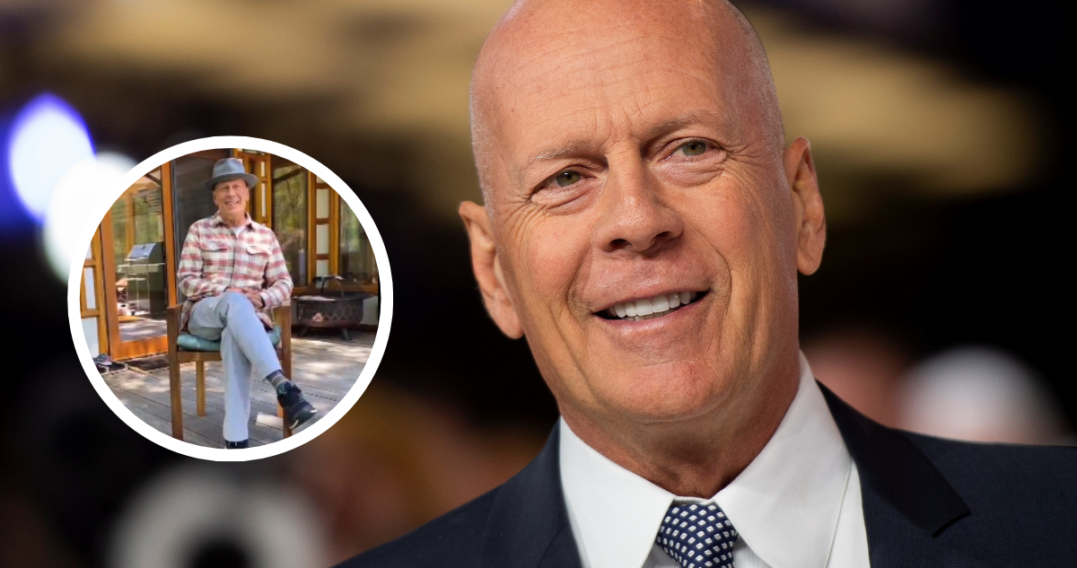 Esposa de Bruce Willis comparte video del actor cantando en medio de compleja enfermedad