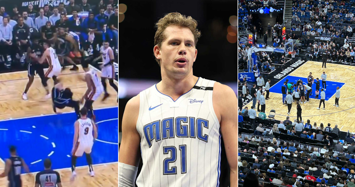 Estrella alemana de Orlando Magic sufrió espeluznante lesión en la NBA.