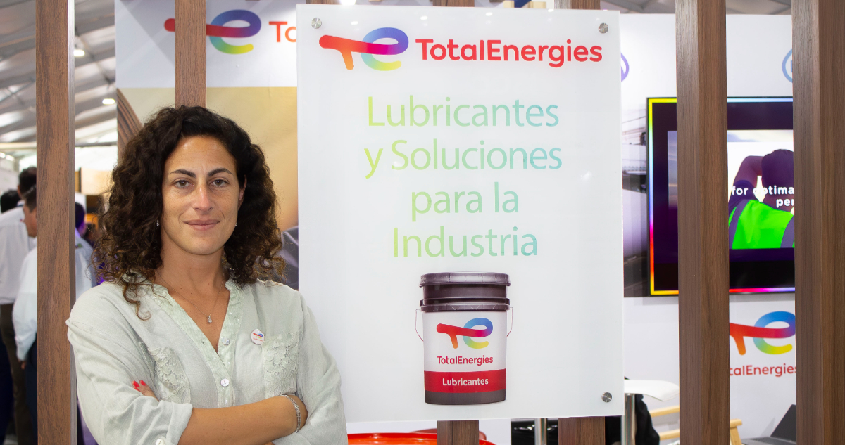 TotalEnergies presenta lubricantes biodegradables y a su nueva directora comercial en Expocorma 2024