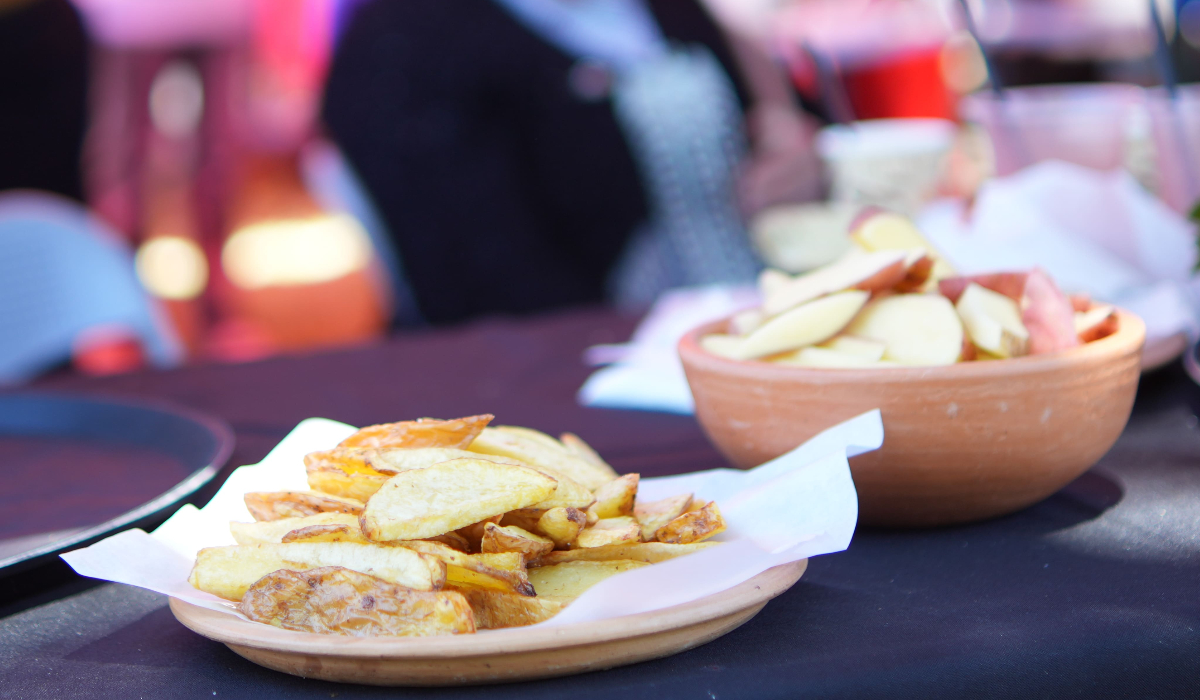 Feria de la papa frita en Nacimiento