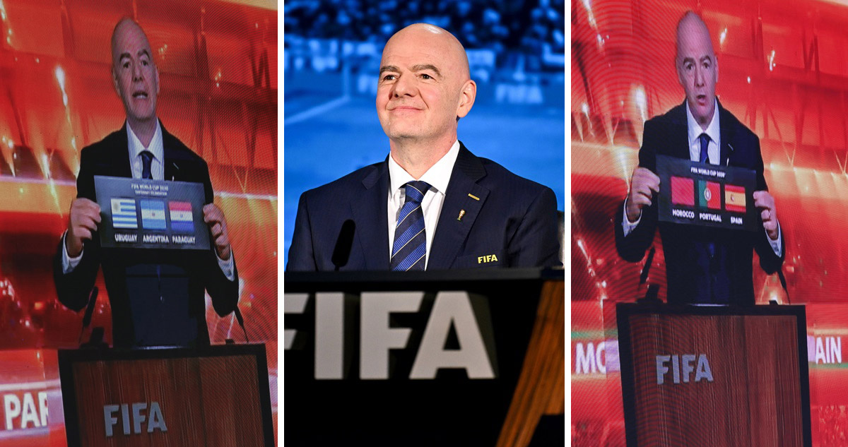 FIFA confirmó sedes de los Mundiales de 2030 y 2034.