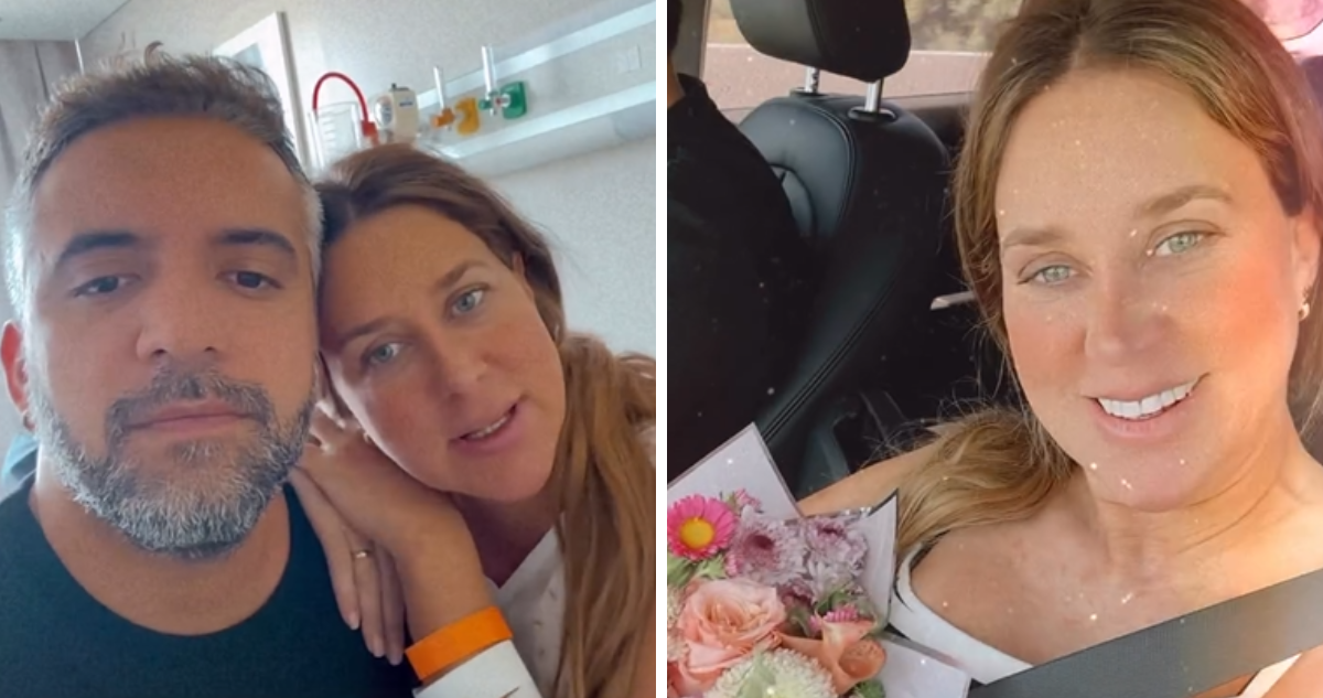 Flaviana Seeling fue dada de alta tras complicaciones de su embarazado: “No es que estamos salvados”