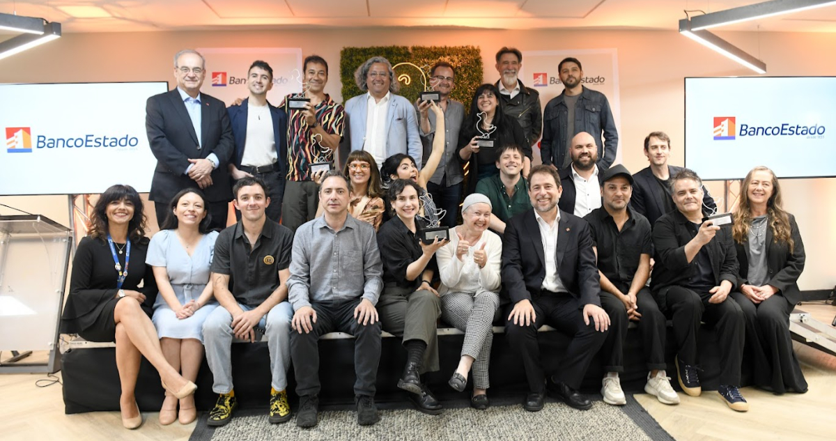 BancoEstado reconoce a las seis producciones nacionales ganadoras del Fondo de Cine y Teatro 2024