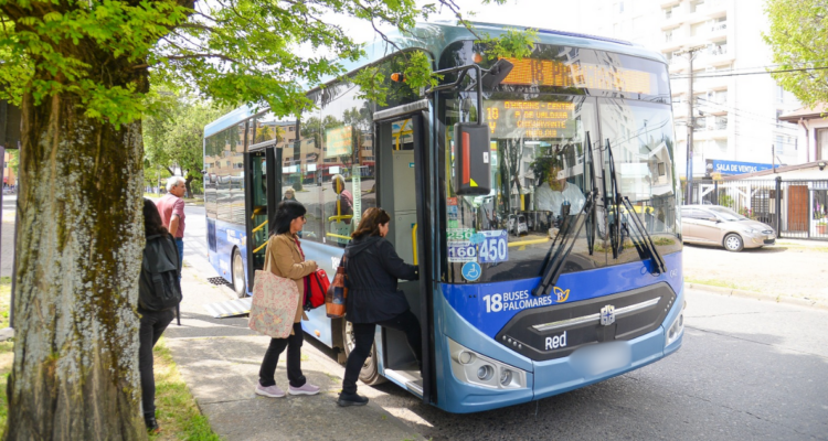 Concepción: dos micros de la Línea Palomares presentadas a mediados de año están fuera de servicio