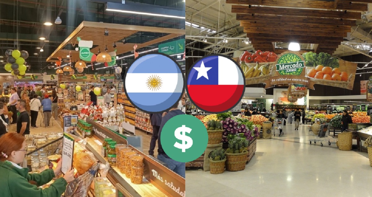 Leche, yogur y shampoo: argentinos arrasan en supermercados de Chile por precios casi 70% más bajos