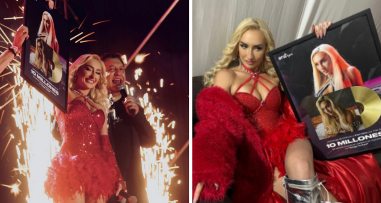 Fran Maira logra Disco de Oro con “Amiga ya mató” por 10 millones de reproducciones