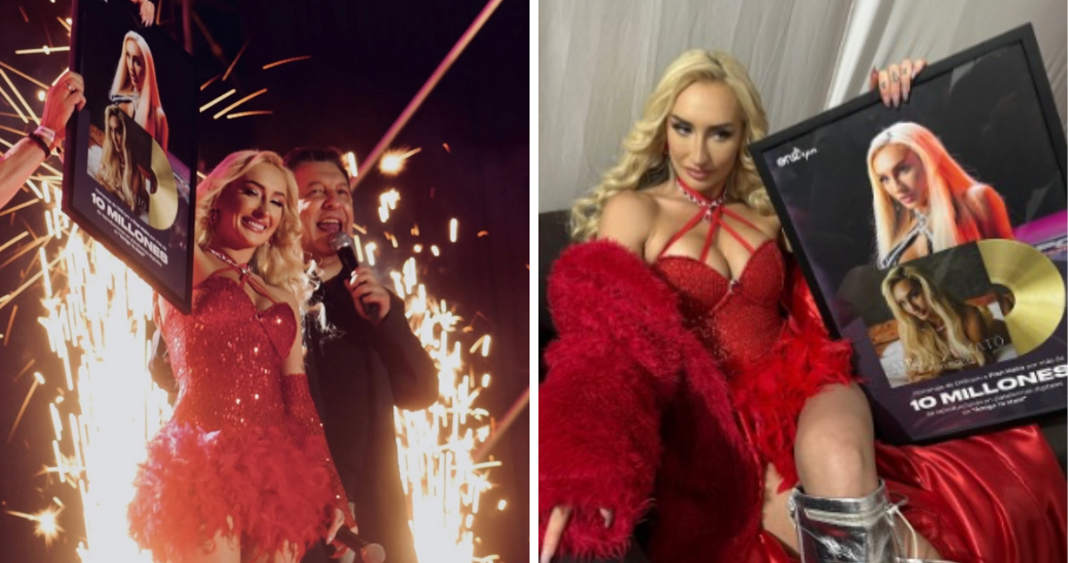 Fran Maira logra Disco de Oro con “Amiga ya mató” por 10 millones de reproducciones