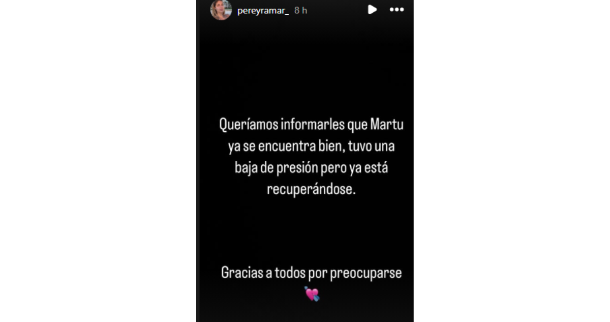 Declaración familia de Martina Pereyra, jugadora de Gran Hermano Argentina