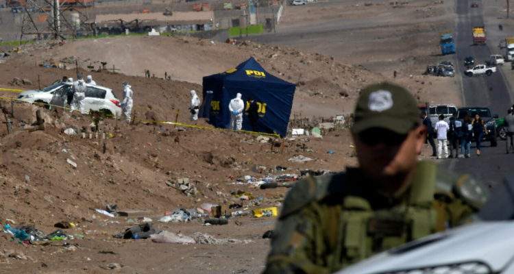 Hallan cadáver calcinado en Alto Hospicio: investigan homicidio vinculado al crimen organizado