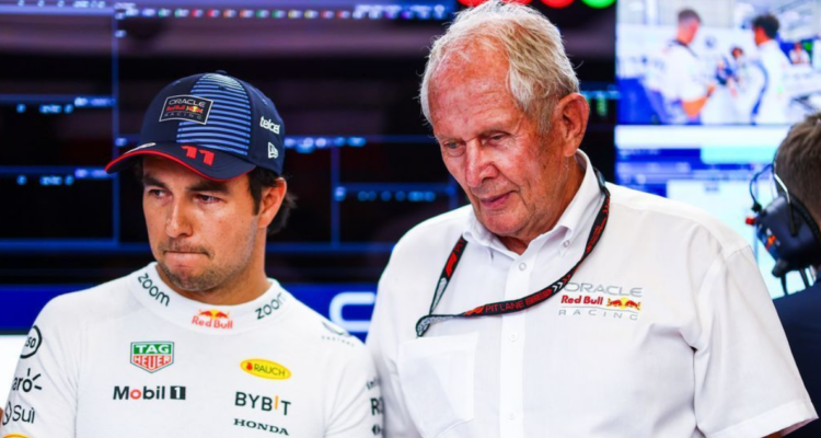 Asesor de Red Bull confiesa que esperaron hasta el final una remontada de Checo en F1: 