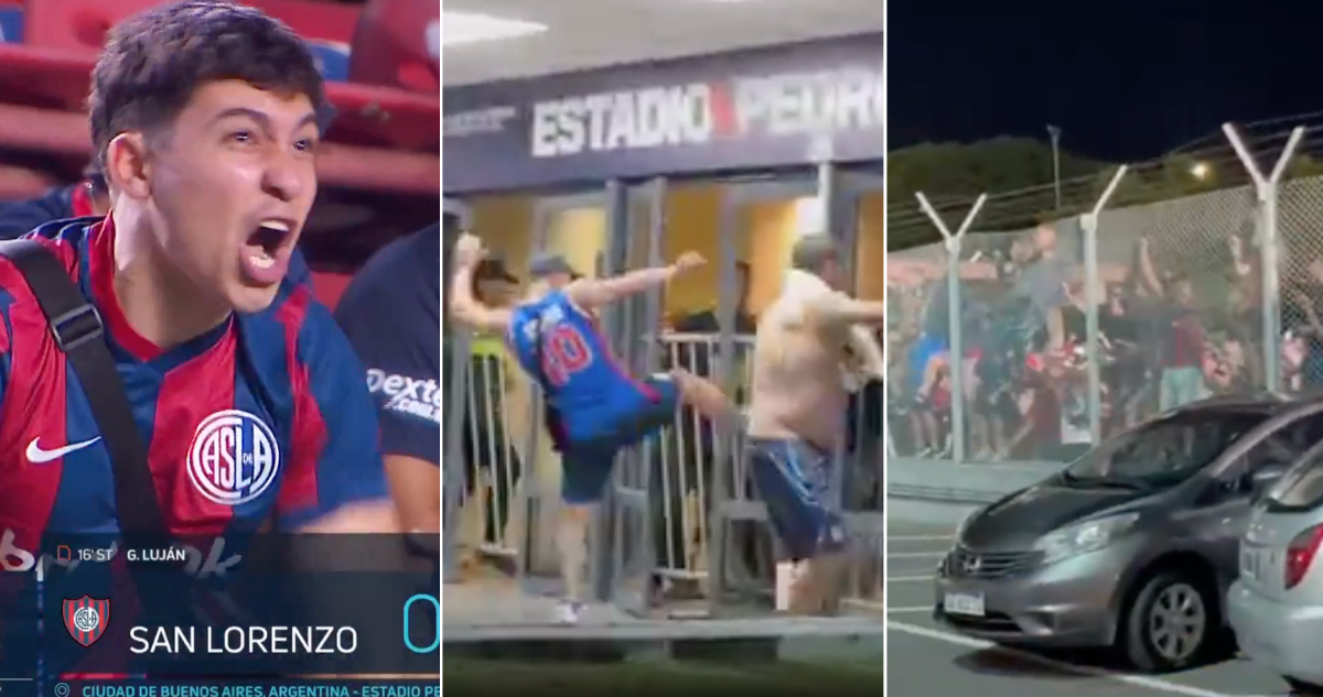 Hinchas de San Lorenzo desatan caos tras última derrota del año.