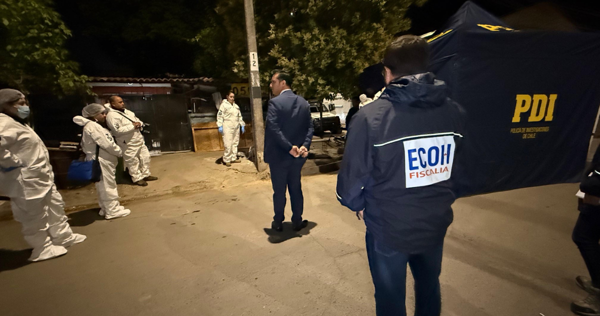 Hombre es asesinado a balazos por dos sujetos en moto en Puente Alto