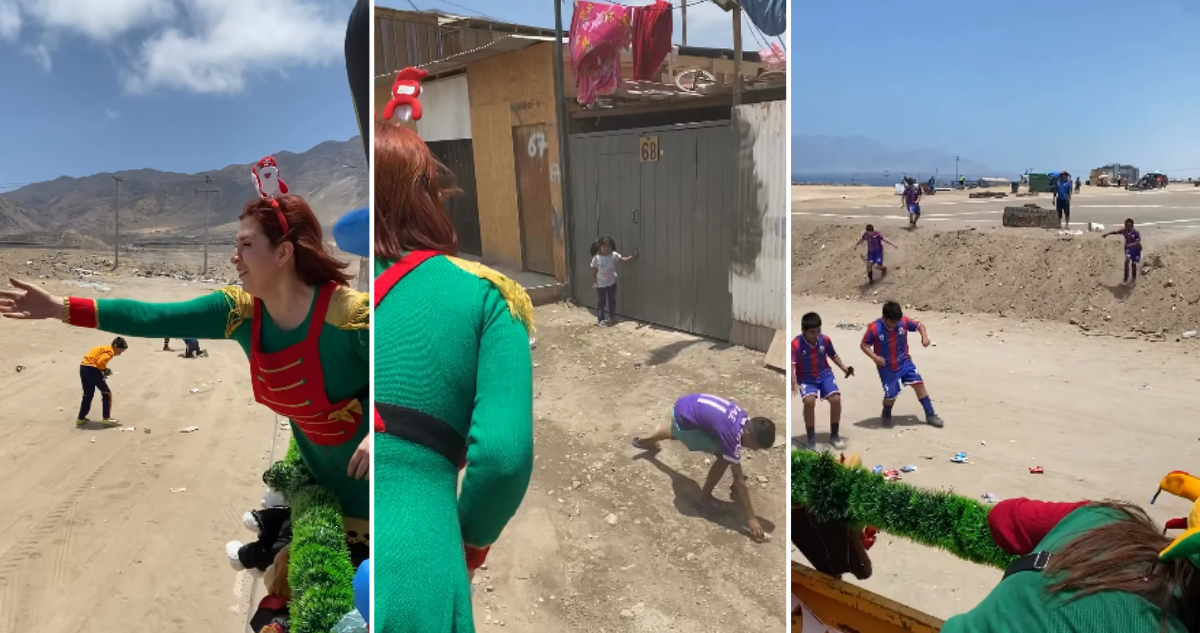 “Impresentable”: Cuestionan a diputada Pérez por “lanzar” regalos a niños en Antofagasta