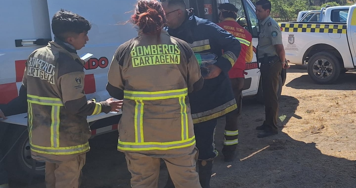 Un detenido por incendio forestal en Cartagena y San Antonio