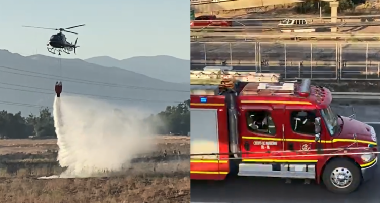 Incendio forestal en Lampa y Tiltil consume 200 hectáreas: modifican la alerta del siniestro en la RM