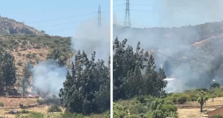 Incendio en Limache terminó con detención: trabajador habría producido chispas que iniciaron el fuego