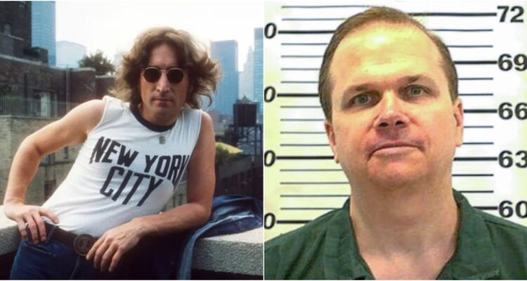 John Lennon y Mark Chapman