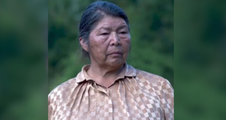 Imagen de la dirigenta indígena Julia Chuñil por su desaparición