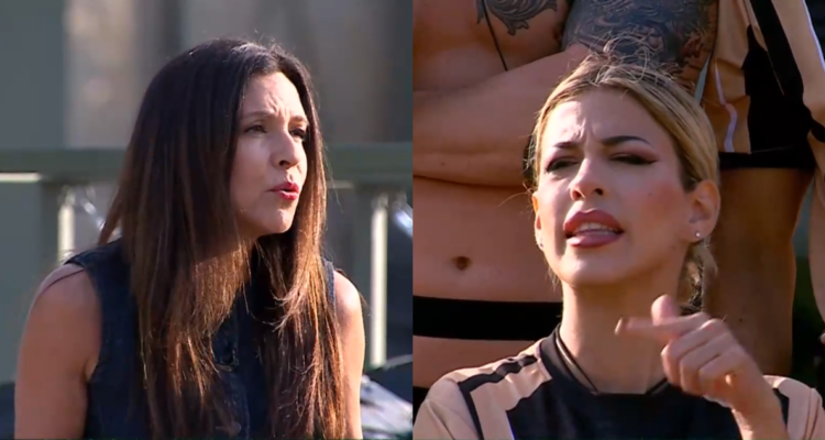 Capturas del cruce entre Karla Constant y Oriana Marzoli en Palabra de Honor